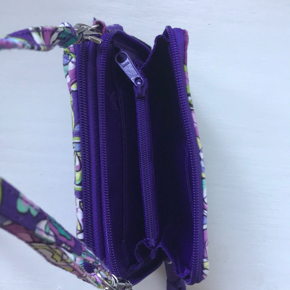 Vera Bradley wallet crossbody bag - Picture 3 of 5
